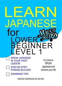  Mohd Mursalin Sa'ad - Learn Japanese for Lower Beginner level 1 - Japanese for Lower Beginner, #1.