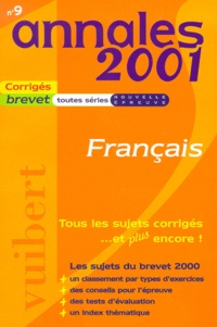 Moïse Fdida - Francais Brevet. Sujets Corriges 2001.