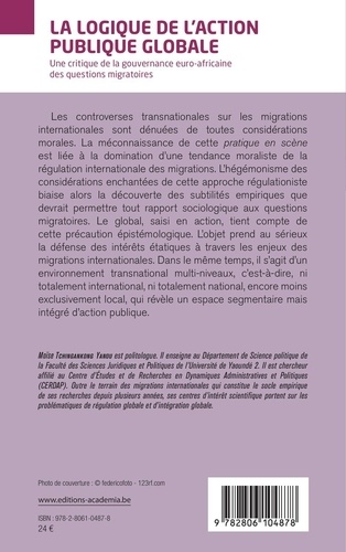 La logique de l'action publique globale. Une critique de la gouvernance euro-africaine des questions migratoires