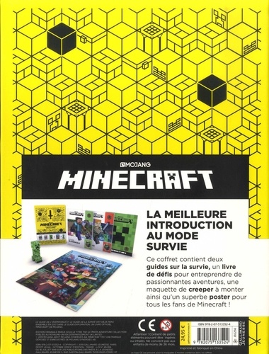 Minecraft. Le coffret expert spécial survie - Avec un poster et une maquette à monter