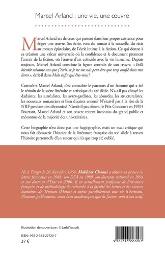 Marcel Arland : une vie, une oeuvre. Essai de biographie critique