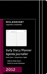 Agenda Moleskine 9*14 1 jour par page Noir