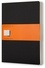 Cahier Moleskine carton noir 19 x 25 cm ligné /3