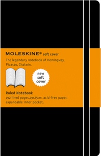 MOLESKINE GERMANY - NOTEBOOK XL RUL BLACK SOFT