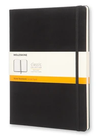 Notebook xl rul blk hard