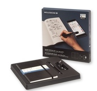 MOLESKINE GERMANY - Set carnet Moleskine Plus Paper tablet rigide noir + Stylo connecté