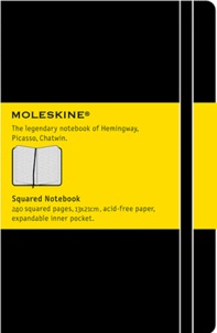MOLESKINE GERMANY - SQUARED NOTEBOOK L HARD COVER