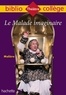  Molière et Isabelle de Lisle - Bibliocollège - Le Malade imaginaire, Molière.