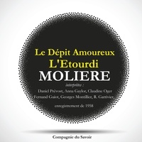  Molière et Raymond Garrivier - Le Dépit amoureux et L'étourdi, deux pièces rares de Molière.