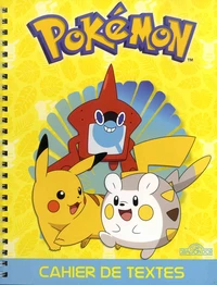 Cahier de textes Pokémon