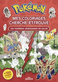 Mes coloriages cherche-et-trouve Pokémon