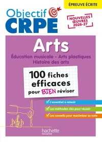Arts, épreuve écrite - Education musicale, Arts plastiques, Histoire des arts