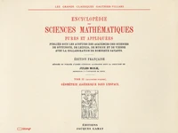 Encyclopédie des sciences mathématiques pures et appliquées