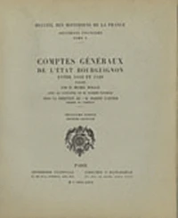 Comptes généraux de l'Etat bourguignon entre 1416 et 1420