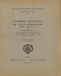Comptes généraux de l'Etat bourguignon entre 1416 et 1420
