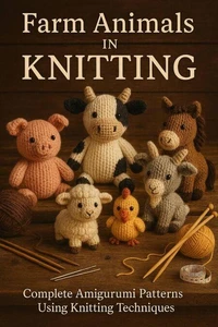 Farm Animals in Knitting: Complete Amigurumi Pattern Collection
