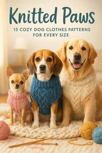 Knitted Paws: 15 Cozy Dog Clothes Patterns for Every Size