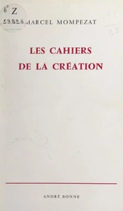 Les cahiers de la création