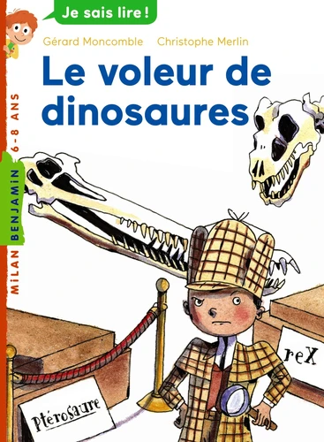 couverture de : Le voleur de dinosaures