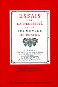 Essais sur la nécessité et sur les moyens de plaire