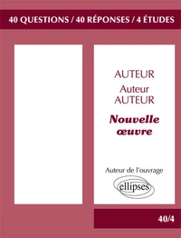 40/4 nouvelle oeuvre bac 2017 terminale littéraire