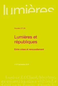 Lumières et républiques
