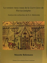 La version vieux russe de la Guerre Juive de Flavius Josèphe
