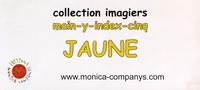 Monica Companys et Sandrine Allier-Guepin - Imagiers jaune - 4 volumes.