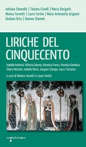 Monica Farnetti et Laura Fortini - Liriche del Cinquecento.