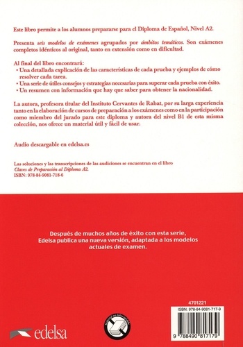 Preparación al Diploma de Espanol Nivel A2  Edition 2020