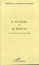 Monica Jaramillo-Mahut - E. Husserl et M. Proust - À la recherche du moi perdu.