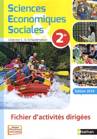 Monique Abellard et Renaud Chartoire - Sciences Economiques et Sociales 2e - Fichier d'activités dirigées.