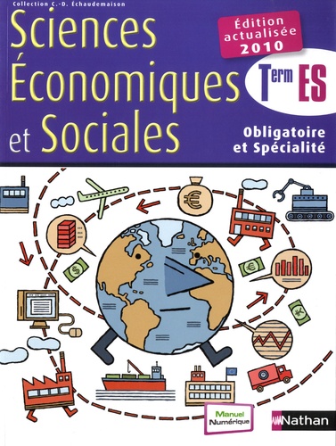 Monique Abellard et Renaud Chartoire - Sciences économiques et sociales Tle ES - Programme 2003.