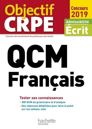 Monique Bazin - QCM CRPE : Français 2019.