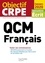 QCM CRPE : Français 2020