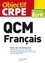 QCM CRPE : français. Admissibilité, écrit - Occasion