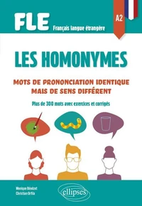 FLE Les homonymes A2