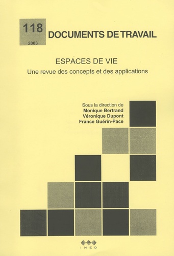 Monique Bertrand - Espaces de vie - Une revue des concepts et des applications.