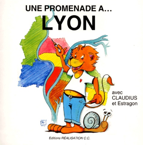 Monique Bouchet - Une promenade à Lyon - Avec Claudius et Estragon.