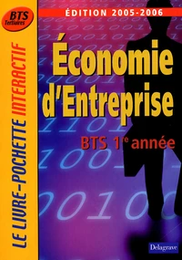 Economie d'entreprise 1e année BTS Tertiaires