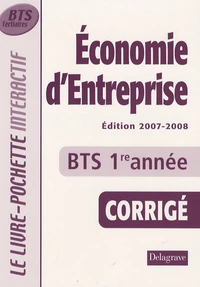 Economie d'entreprise BTS tertiaires 1e année