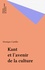 Kant et l'avenir de la culture