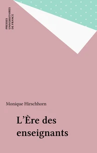 L'ère des enseignants