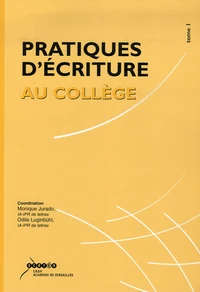 Pratiques d'écriture au collège