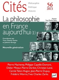 Monique Labrune - Cités N° 56/2013 : La philosophie en France aujourd'hui.