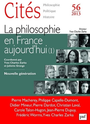 Cités N° 56/2013 La philosophie en France aujourd'hui