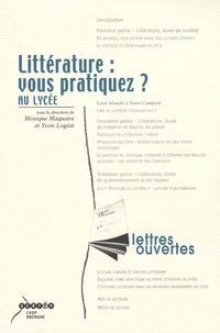 Littérature : vous pratiquez ?