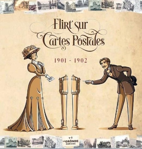 Monique Nicole - Flirt sur cartes postales - 1901-1902.