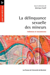 La délinquance sexuelle des mineurs