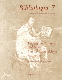 Monique Zerdoun Bat-Yehouda - Les papiers filigranés médiévaux - Essai de méthodologie descriptive Tome 1.